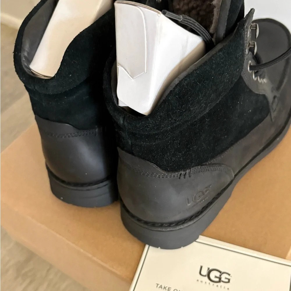 UGG Men's Black Boots - Picture 8 of 11